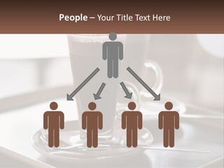 Spoon Cappuchino Espresso PowerPoint Template
