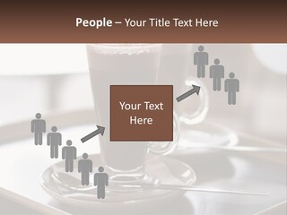 Spoon Cappuchino Espresso PowerPoint Template