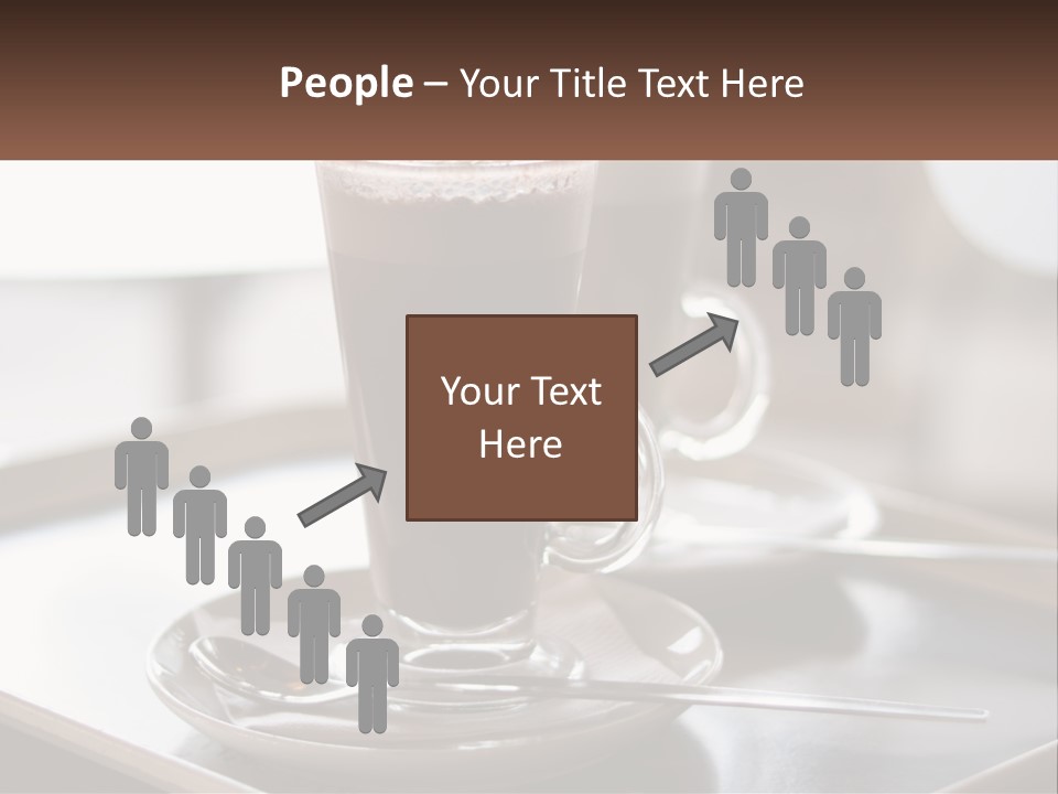 Spoon Cappuchino Espresso PowerPoint Template