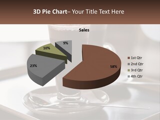 Spoon Cappuchino Espresso PowerPoint Template