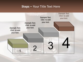 Spoon Cappuchino Espresso PowerPoint Template