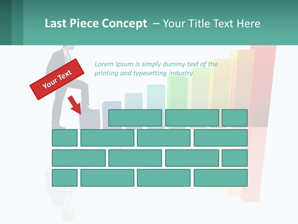 Teamwork Men Office PowerPoint Template