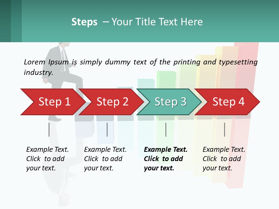 Teamwork Men Office PowerPoint Template