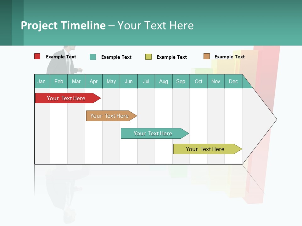 Teamwork Men Office PowerPoint Template