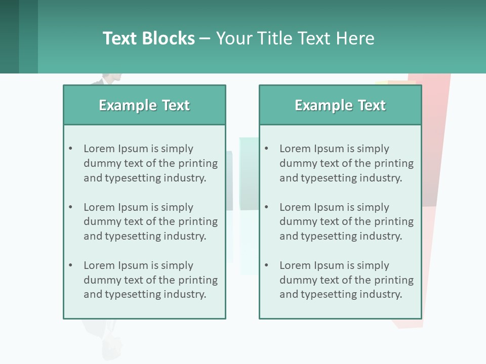 Teamwork Men Office PowerPoint Template