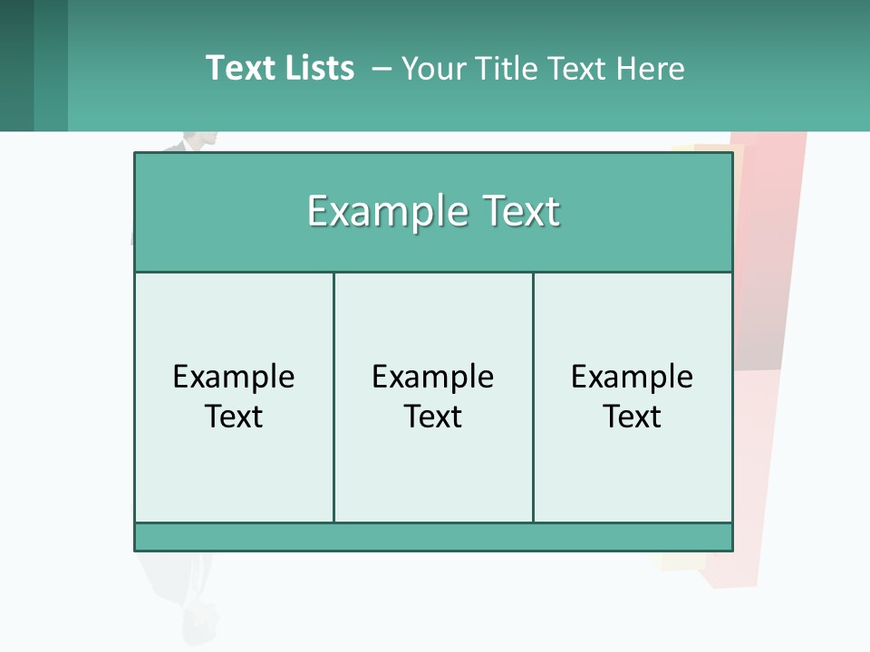 Teamwork Men Office PowerPoint Template