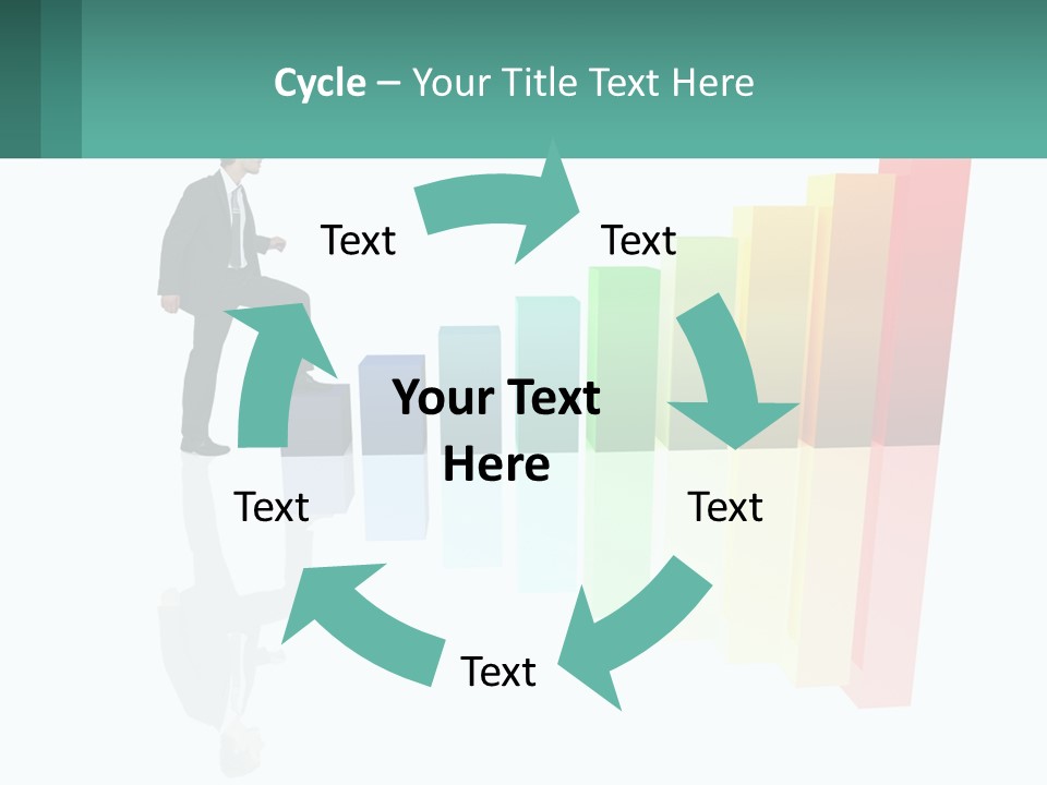 Teamwork Men Office PowerPoint Template