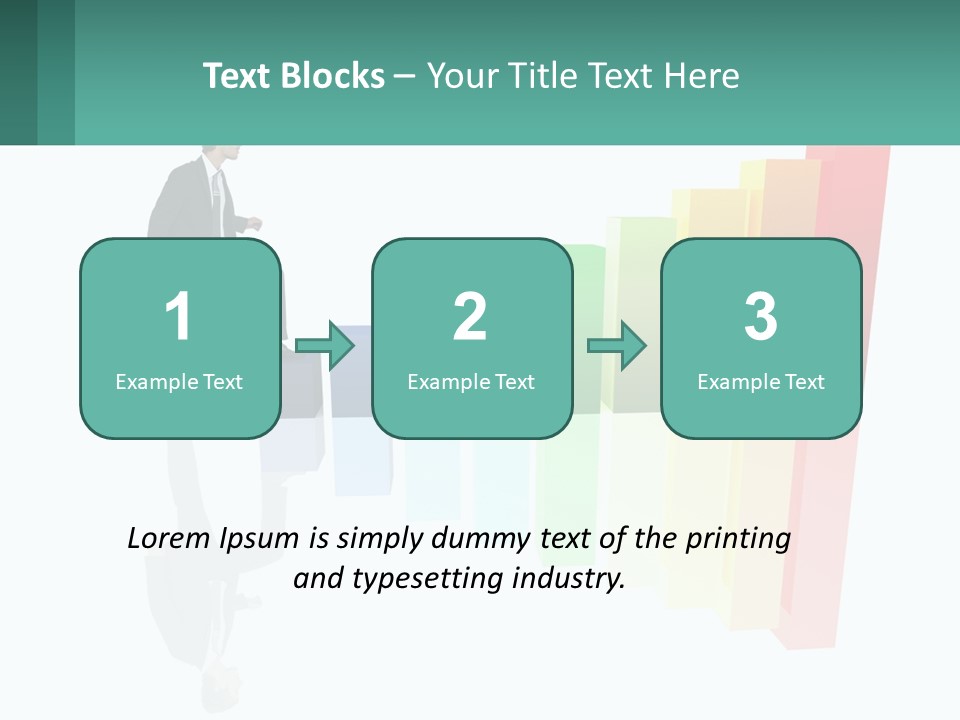 Teamwork Men Office PowerPoint Template
