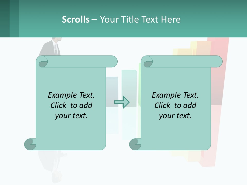 Teamwork Men Office PowerPoint Template