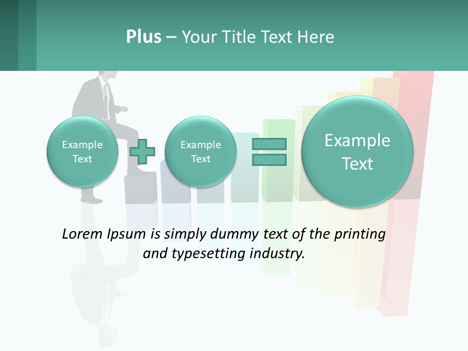 Teamwork Men Office PowerPoint Template