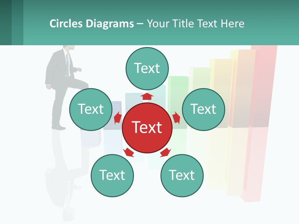 Teamwork Men Office PowerPoint Template