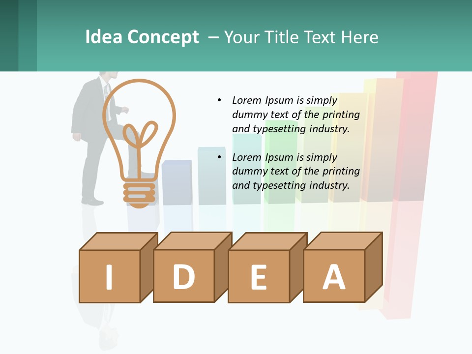 Teamwork Men Office PowerPoint Template