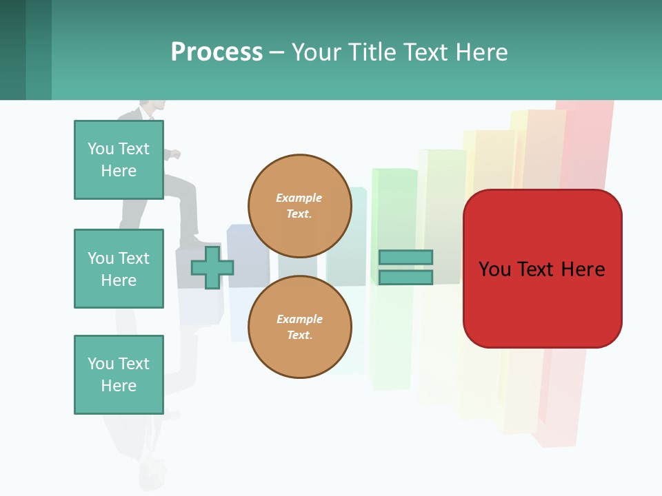 Teamwork Men Office PowerPoint Template