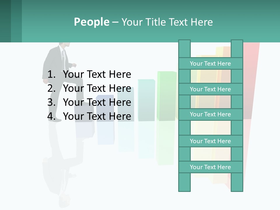 Teamwork Men Office PowerPoint Template