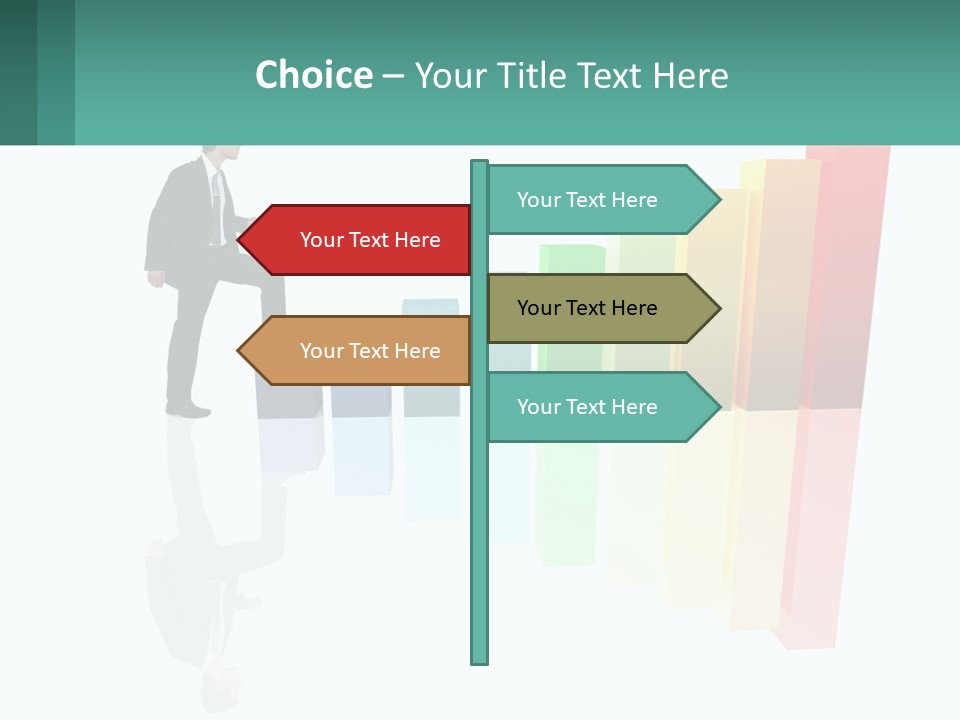 Teamwork Men Office PowerPoint Template