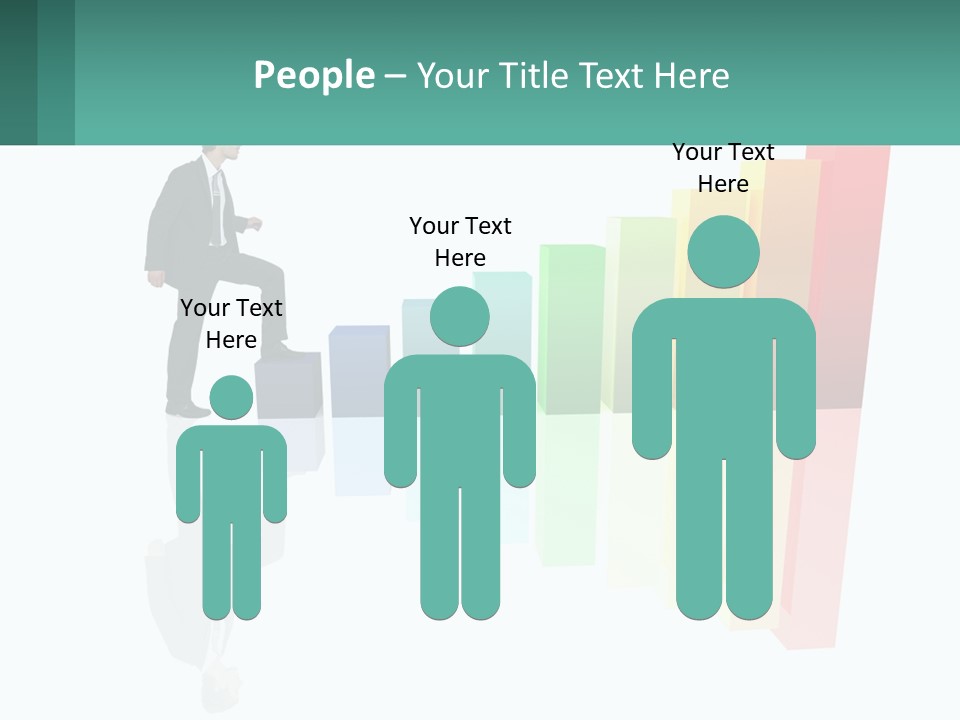 Teamwork Men Office PowerPoint Template