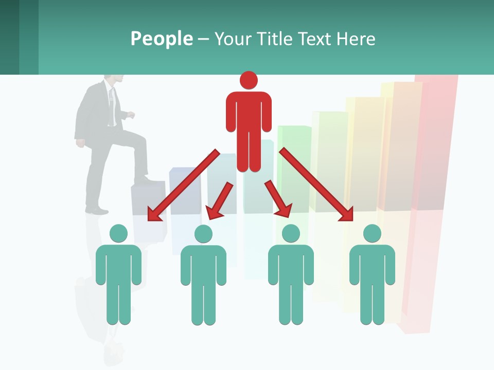 Teamwork Men Office PowerPoint Template