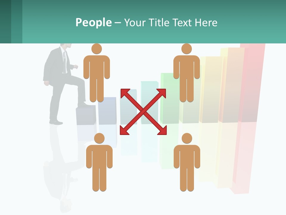 Teamwork Men Office PowerPoint Template