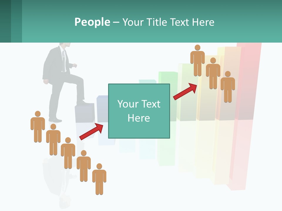 Teamwork Men Office PowerPoint Template
