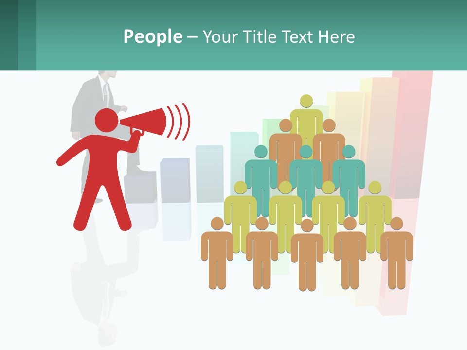 Teamwork Men Office PowerPoint Template