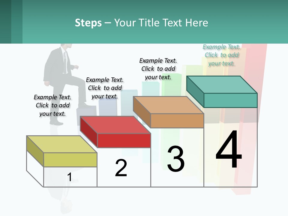 Teamwork Men Office PowerPoint Template