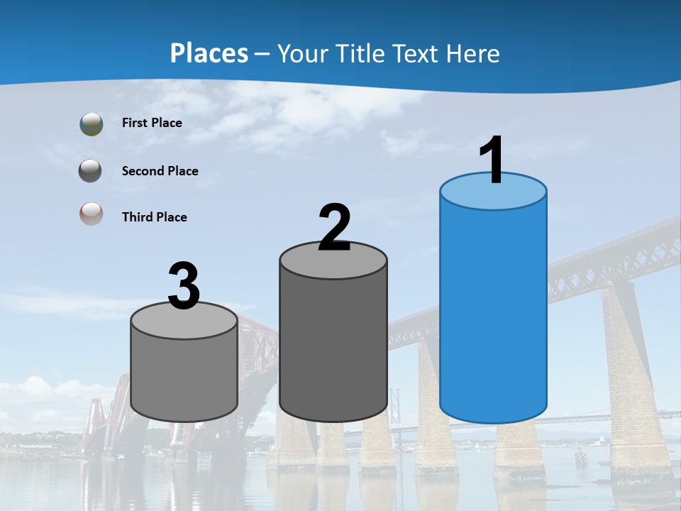 Railway Landscape Scottish PowerPoint Template