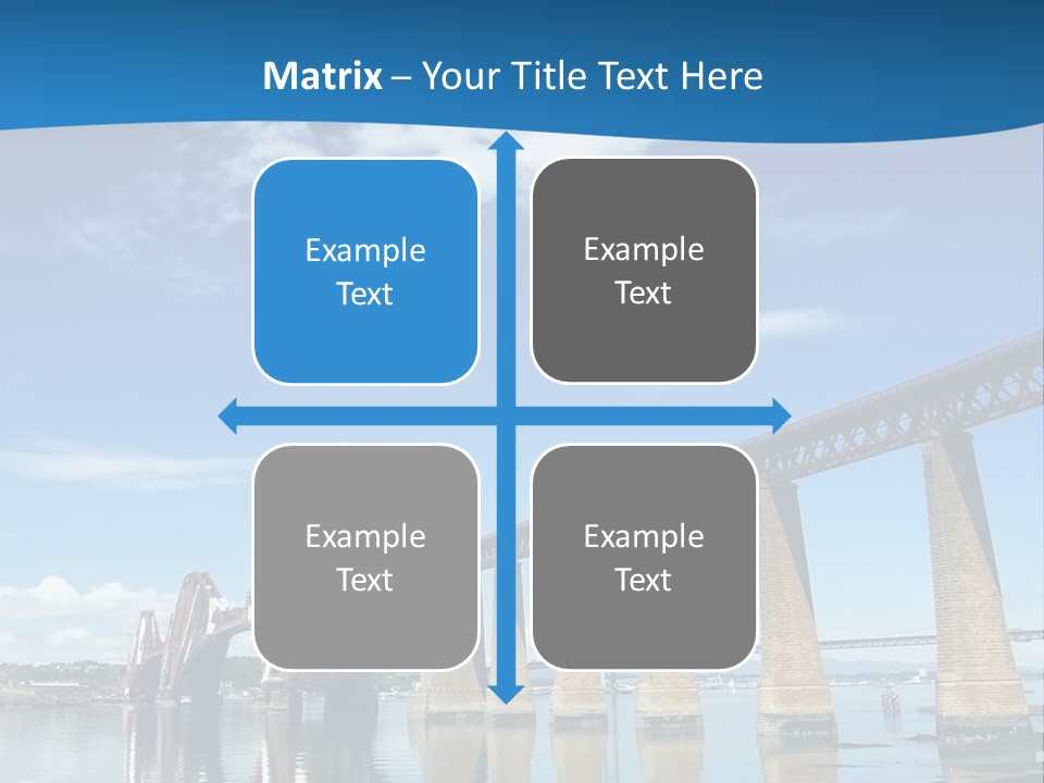 Railway Landscape Scottish PowerPoint Template