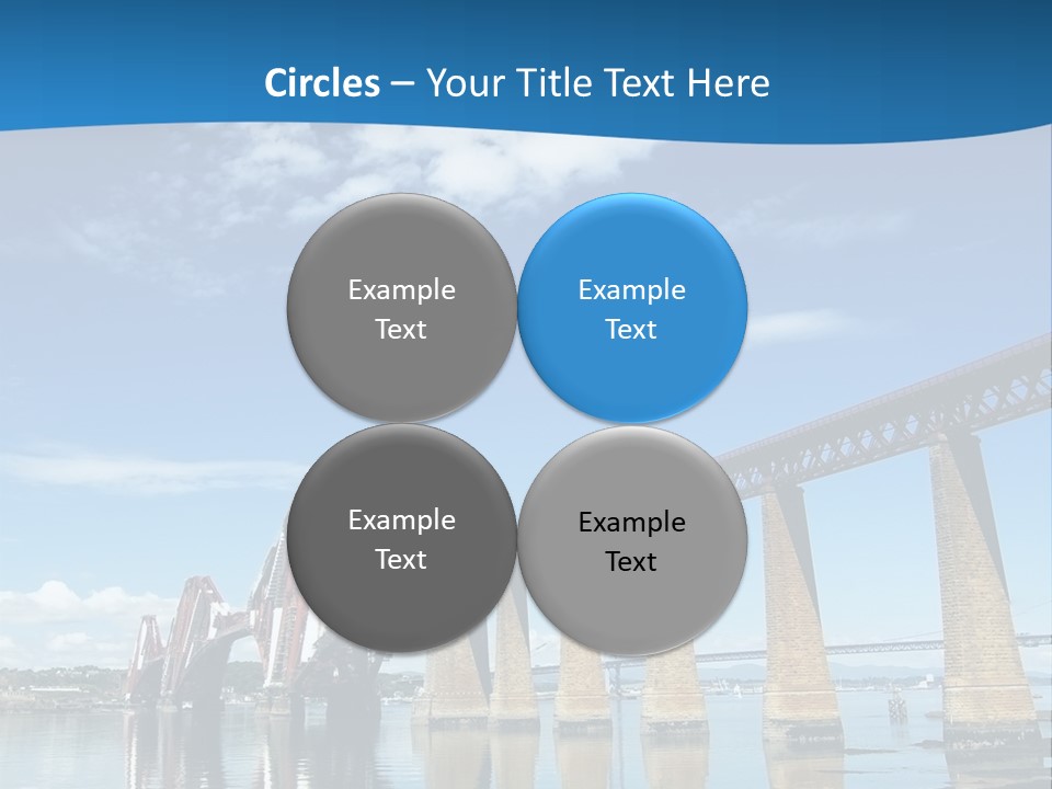 Railway Landscape Scottish PowerPoint Template