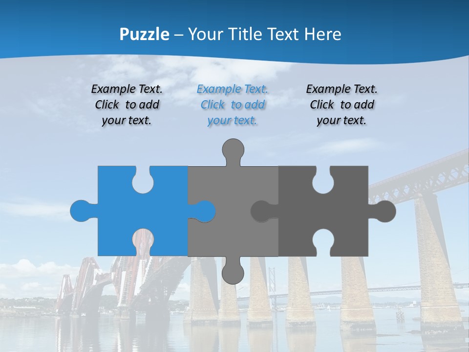 Railway Landscape Scottish PowerPoint Template
