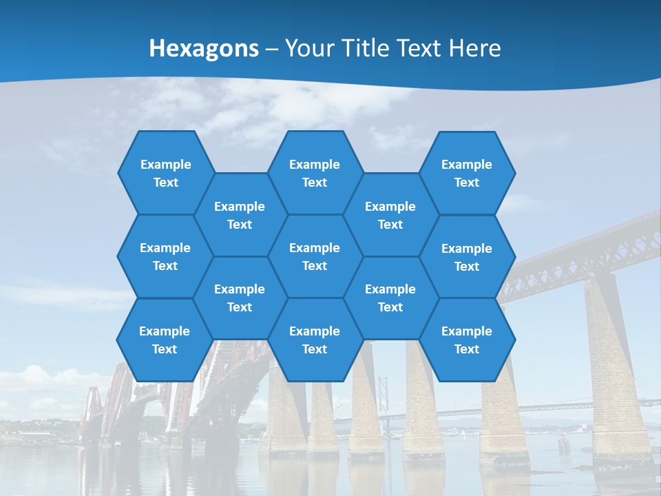 Railway Landscape Scottish PowerPoint Template