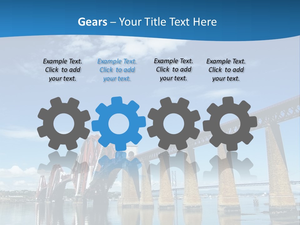 Railway Landscape Scottish PowerPoint Template