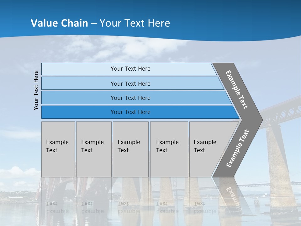 Railway Landscape Scottish PowerPoint Template