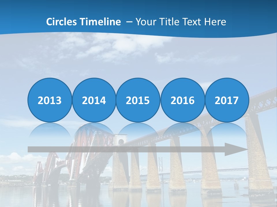 Railway Landscape Scottish PowerPoint Template