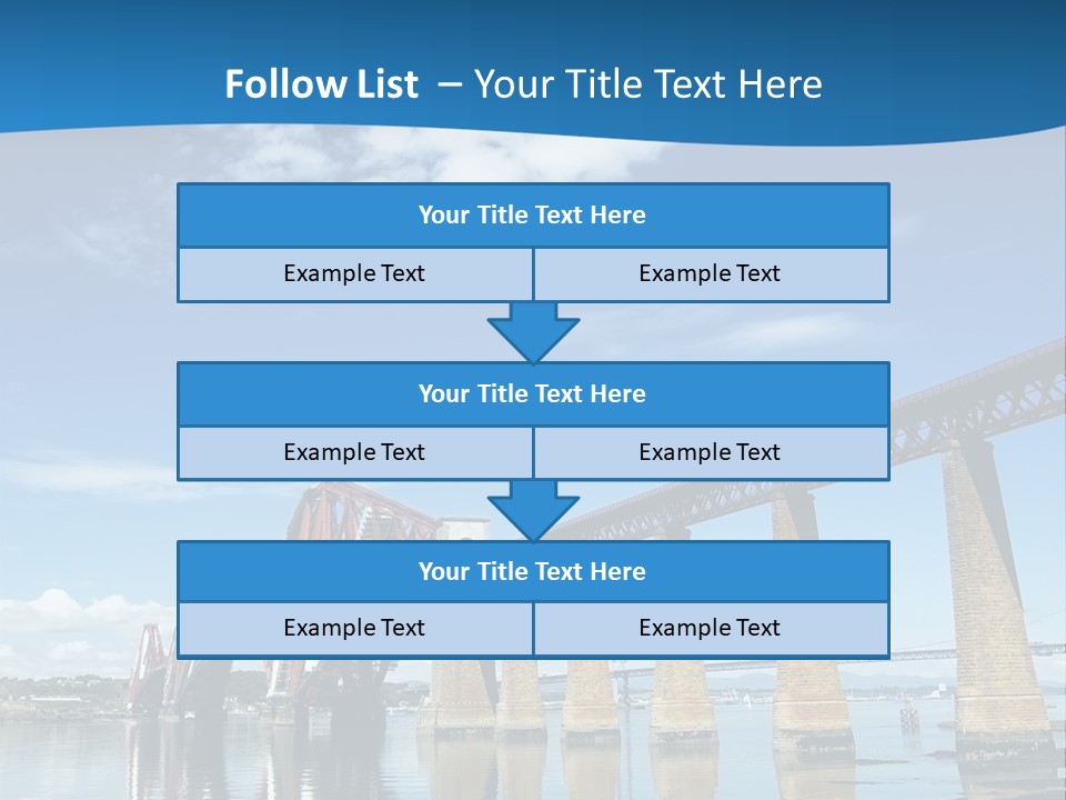 Railway Landscape Scottish PowerPoint Template