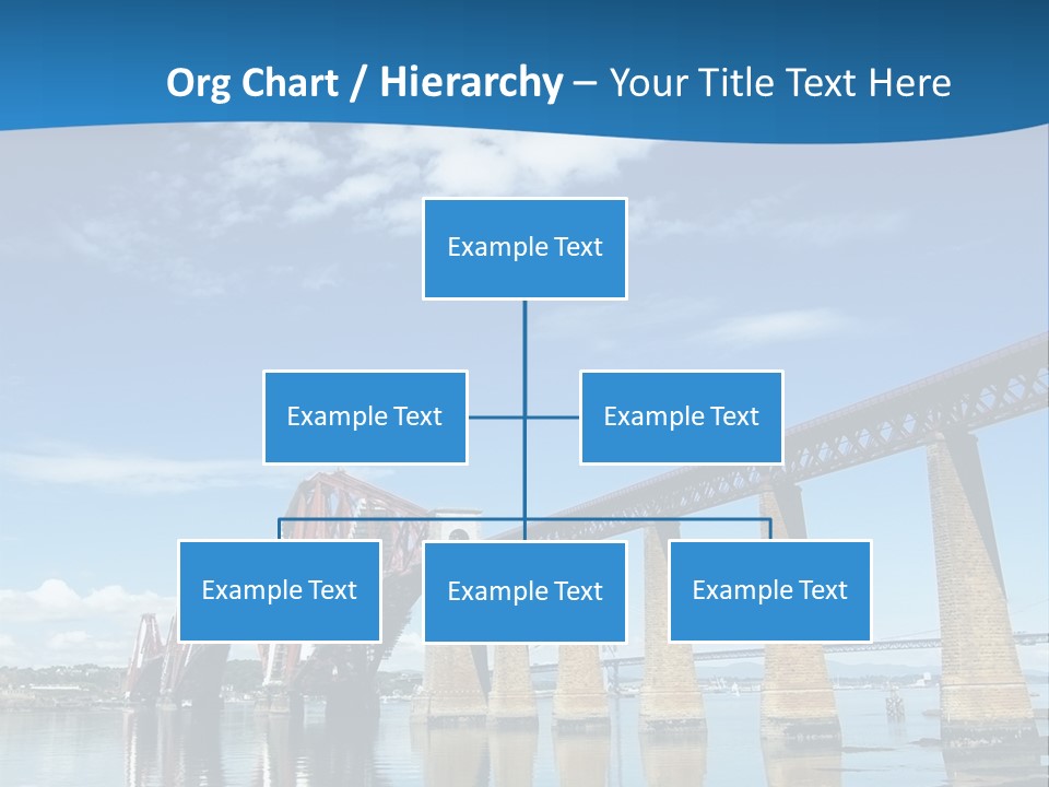 Railway Landscape Scottish PowerPoint Template