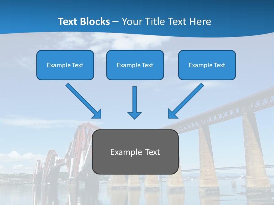Railway Landscape Scottish PowerPoint Template