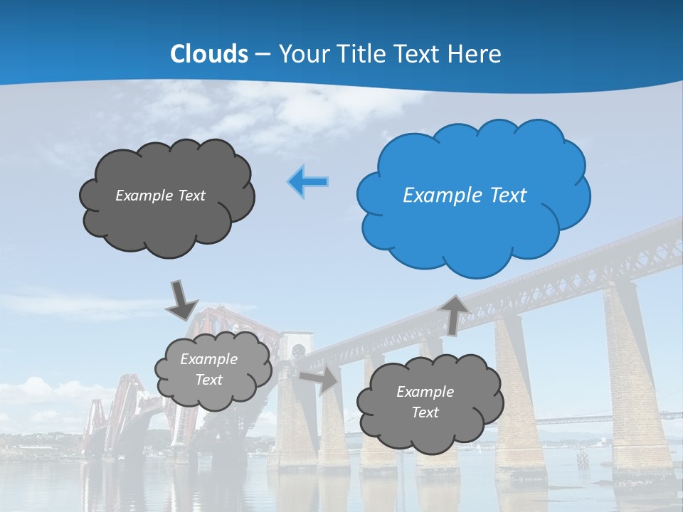Railway Landscape Scottish PowerPoint Template
