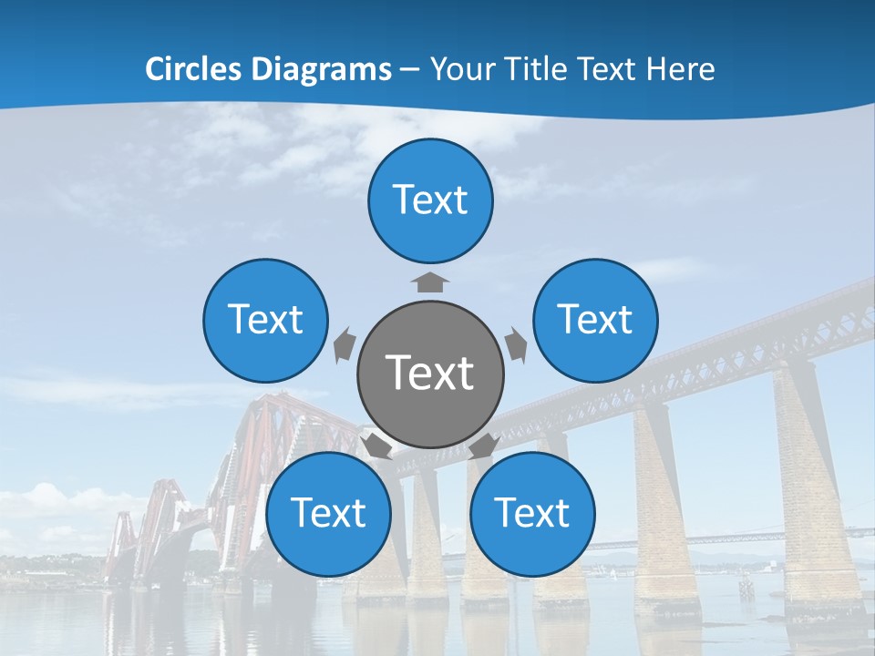 Railway Landscape Scottish PowerPoint Template