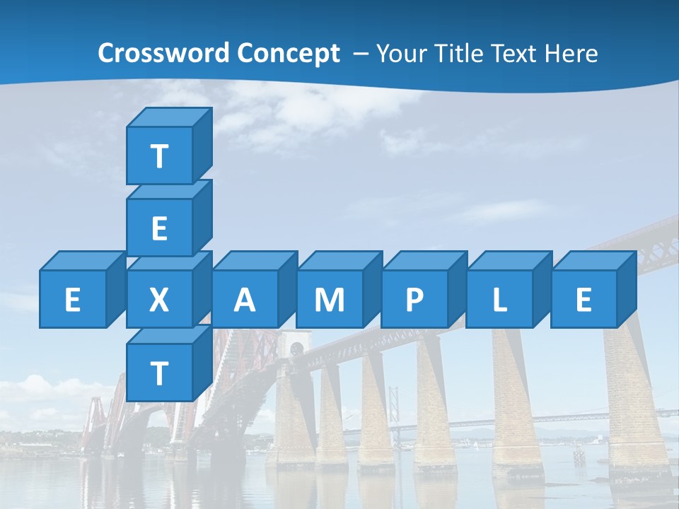Railway Landscape Scottish PowerPoint Template