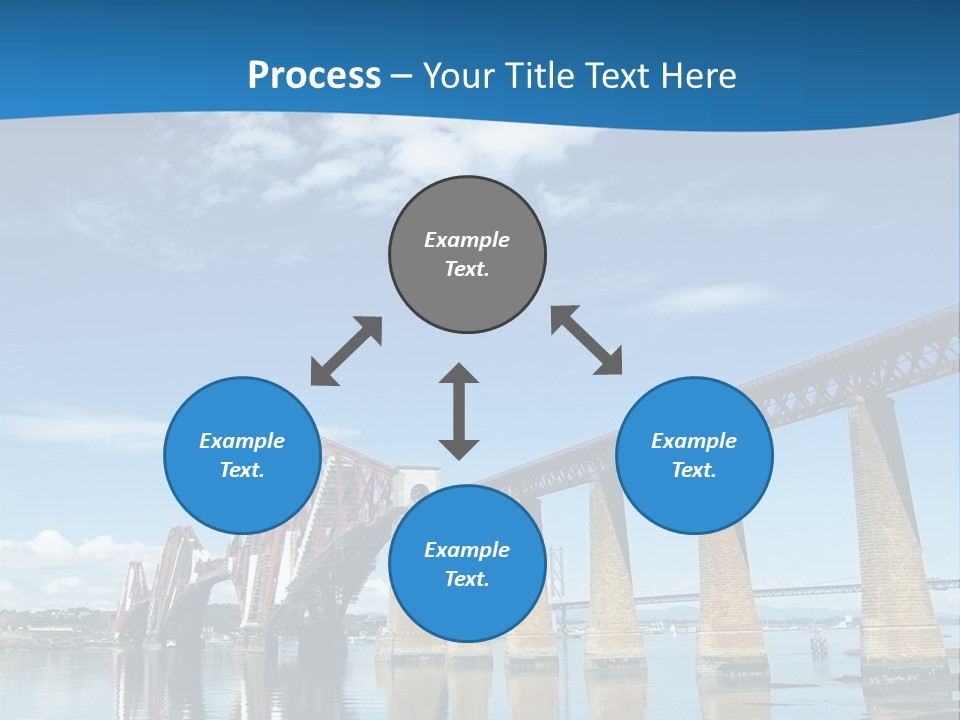 Railway Landscape Scottish PowerPoint Template