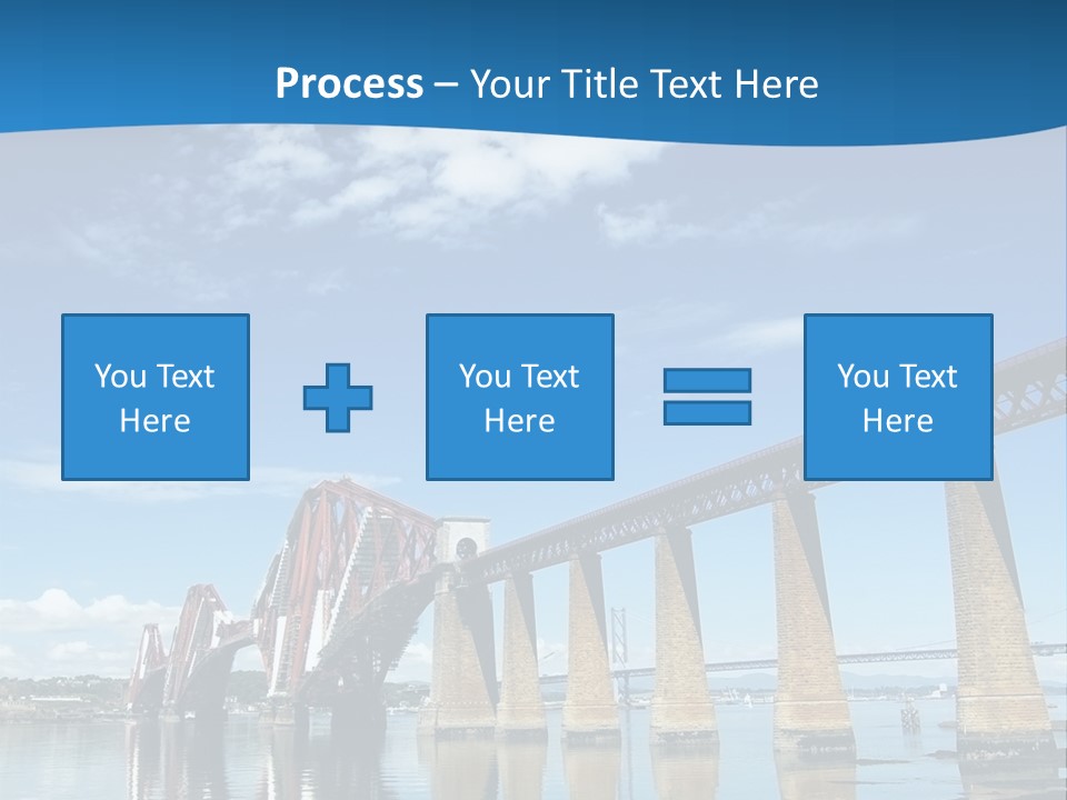 Railway Landscape Scottish PowerPoint Template