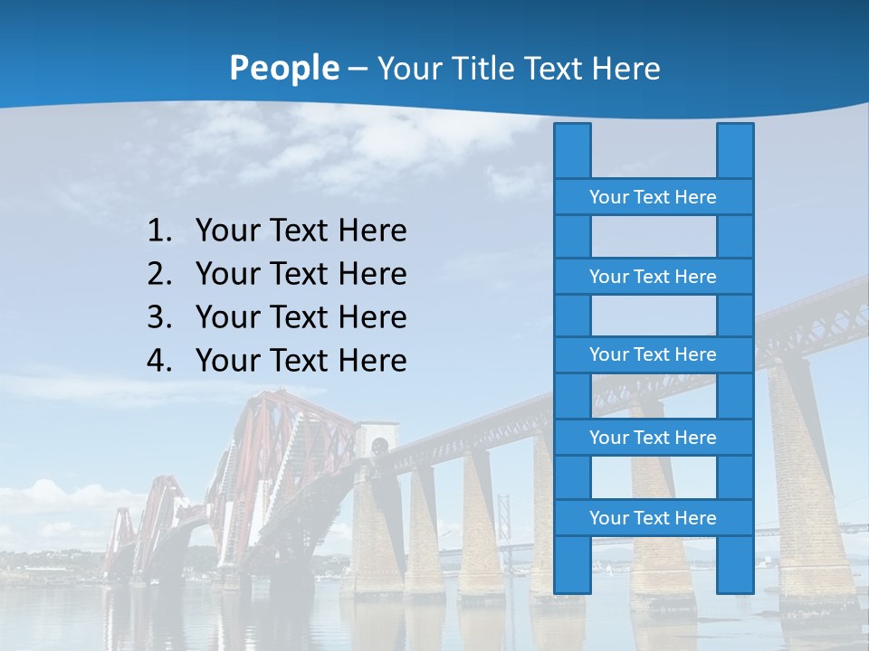 Railway Landscape Scottish PowerPoint Template
