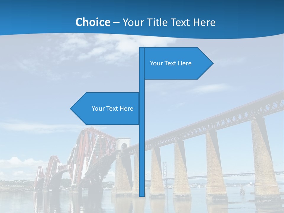 Railway Landscape Scottish PowerPoint Template
