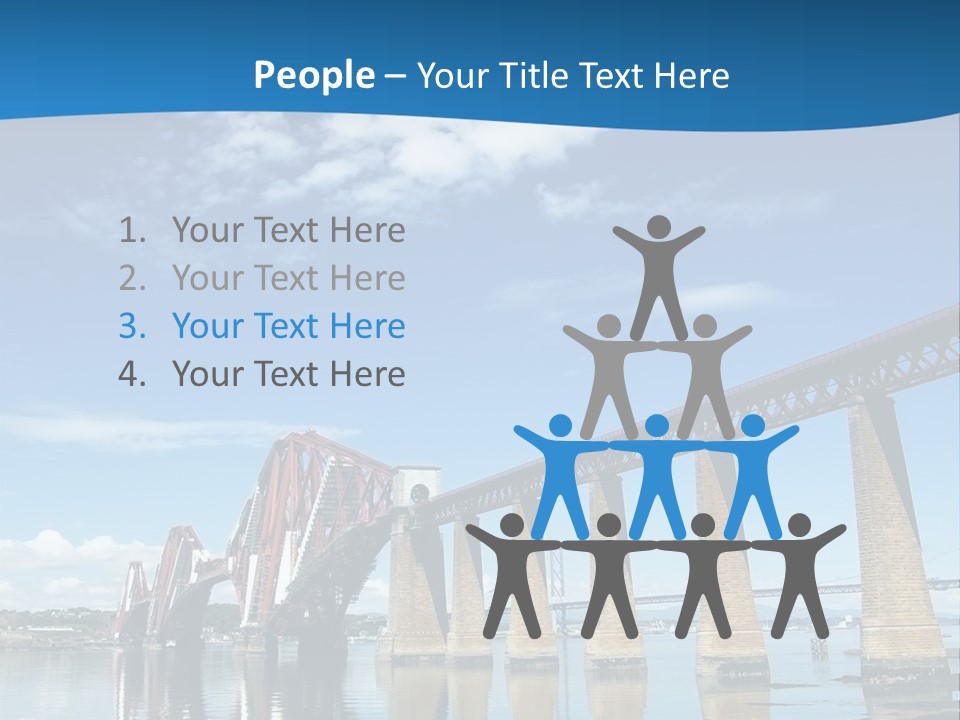 Railway Landscape Scottish PowerPoint Template