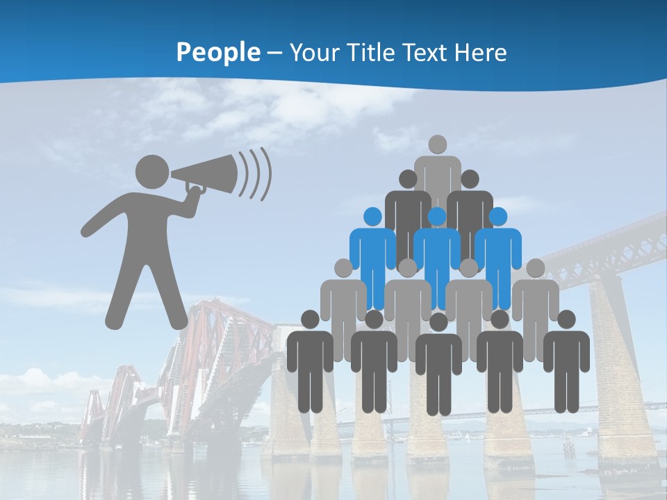 Railway Landscape Scottish PowerPoint Template