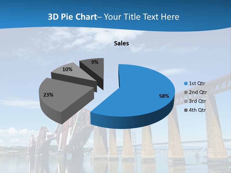 Railway Landscape Scottish PowerPoint Template
