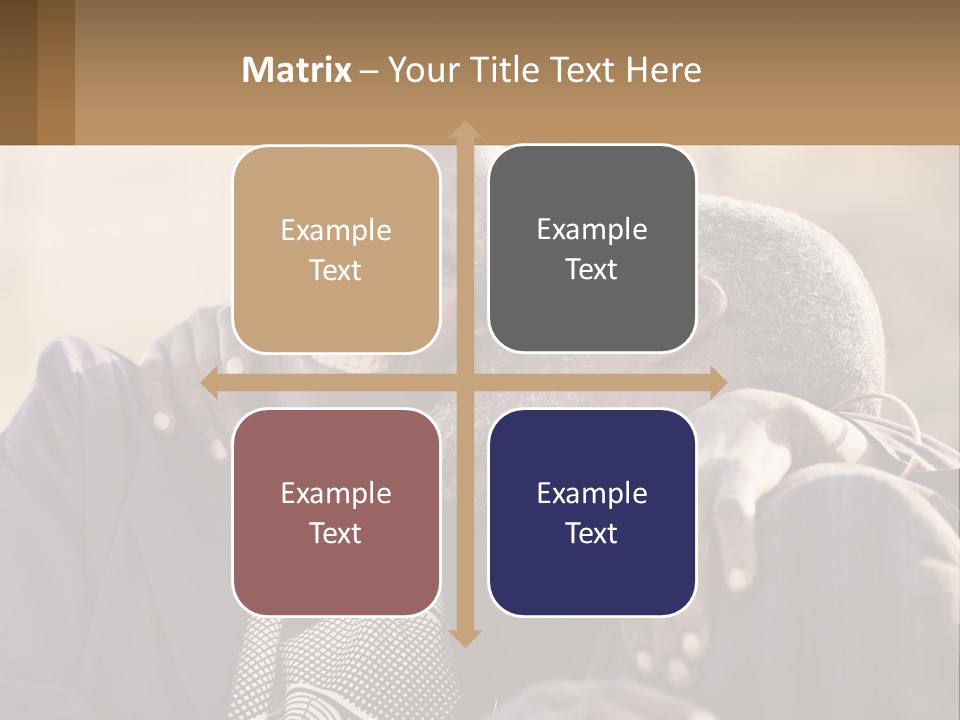 Afroamerican American Sentimental PowerPoint Template