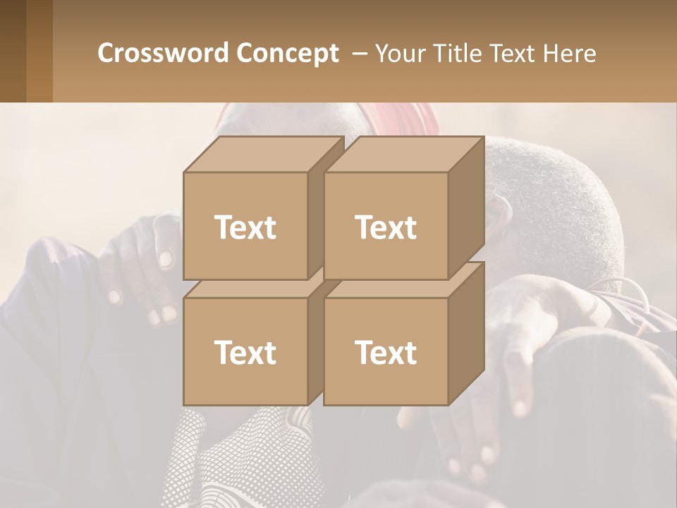 Afroamerican American Sentimental PowerPoint Template