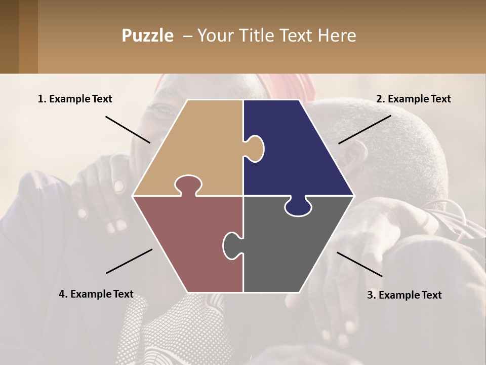 Afroamerican American Sentimental PowerPoint Template