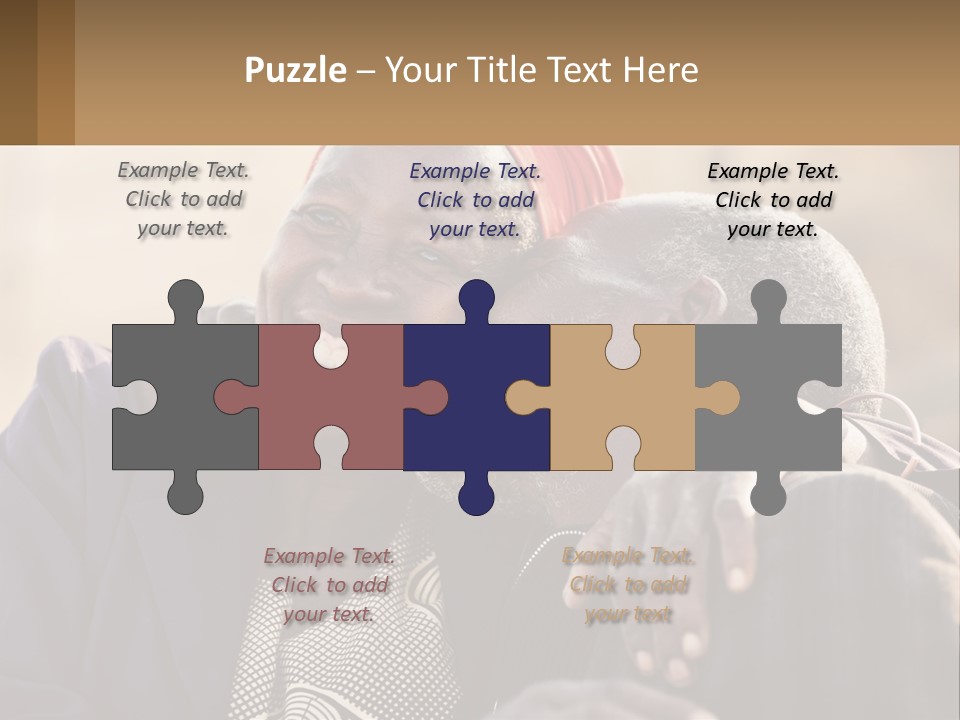 Afroamerican American Sentimental PowerPoint Template